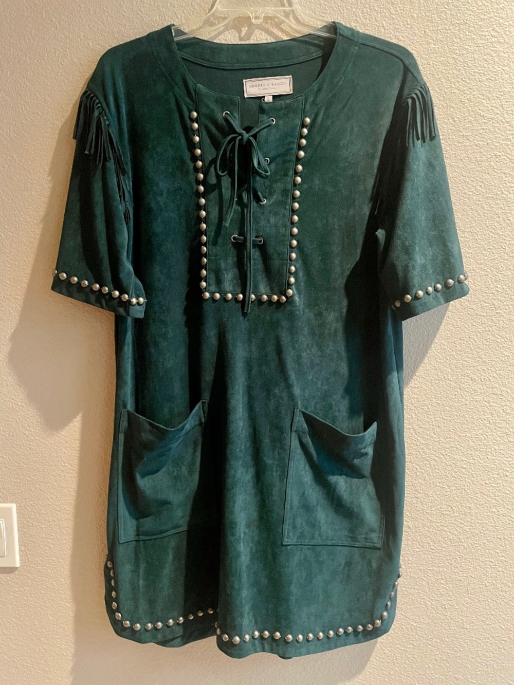 Far Out West Tunic by Double D Ranch, Sz. L, NWT